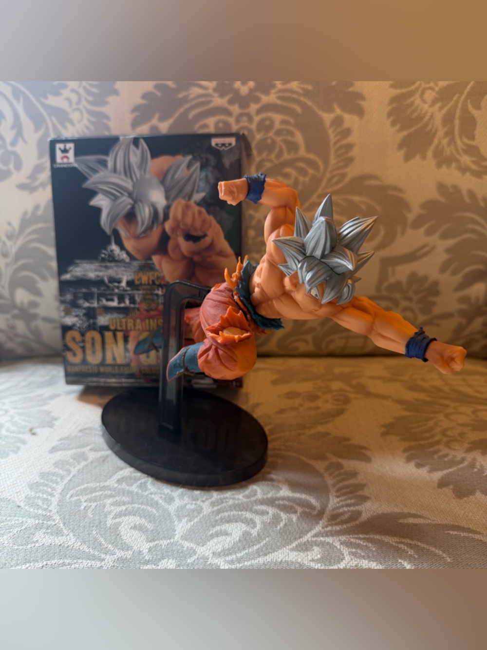 Banpresto BWFC Dragon Ball Ultra Instinct World Figure Son Goku from Japan